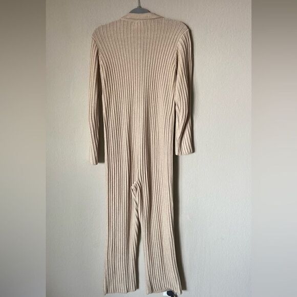 Rue Stiic Phoenix Cotton Tan Jumpsuit Long Sleeves Size S - Picture 8 of 10